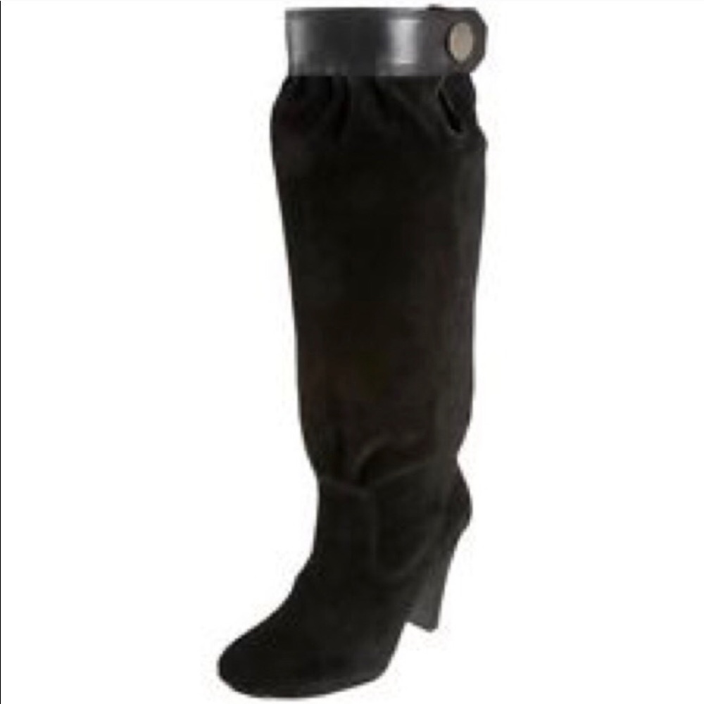Michael Kors Suede Slouch boots - Picture 7 of 15